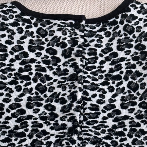 3T Toddler Dress Lot Maison Me Plaid Flannel + Janie & Jack Leopard Knit VGUC LS - Picture 16 of 16